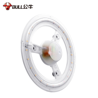 公牛(BULL)18W 磨砂灯贴 日光色 LED吸顶灯灯珠灯泡灯条灯芯改造灯板贴片单灯节能防频闪圆形灯贴