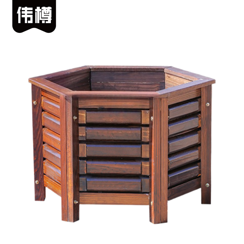 伟樽户外花箱80*40*50cm个高清大图