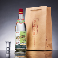 [李渡官方旗舰店]李渡高粱1975 50.8度500ml单瓶装 光瓶白酒 元代窖池粮食酒 收藏春节礼品酒