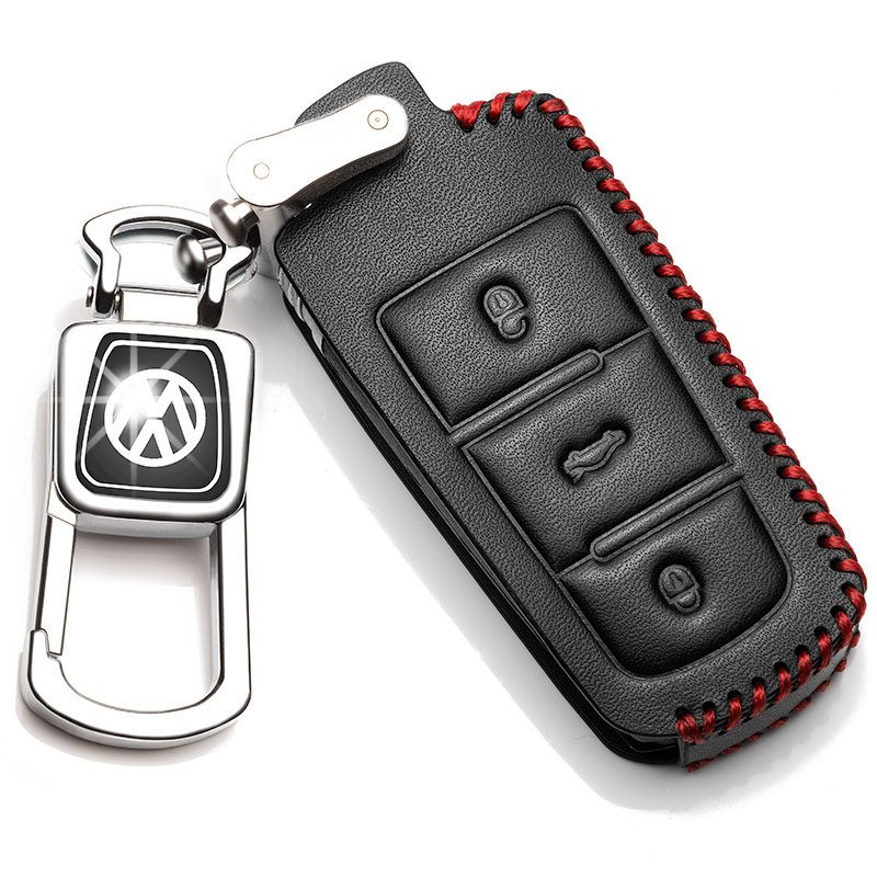 一汽大众迈腾钥匙套2020款迈腾380专用真皮19款330迈腾b8钥匙包扣汽车