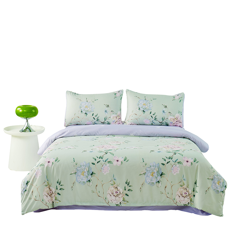 Z.M.N.(法国啄木鸟)自由棉涤磨毛四件套-莱尔ZHT-0039高清大图