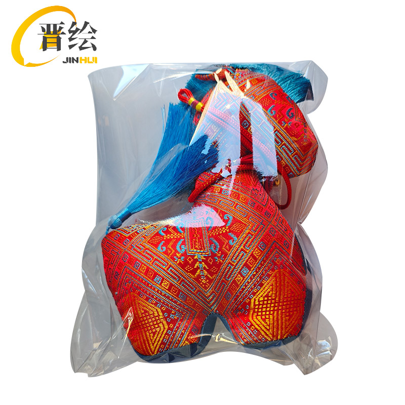 晋绘 新年吉祥物公仔玩偶 富贵布艺马30cm 个高清大图