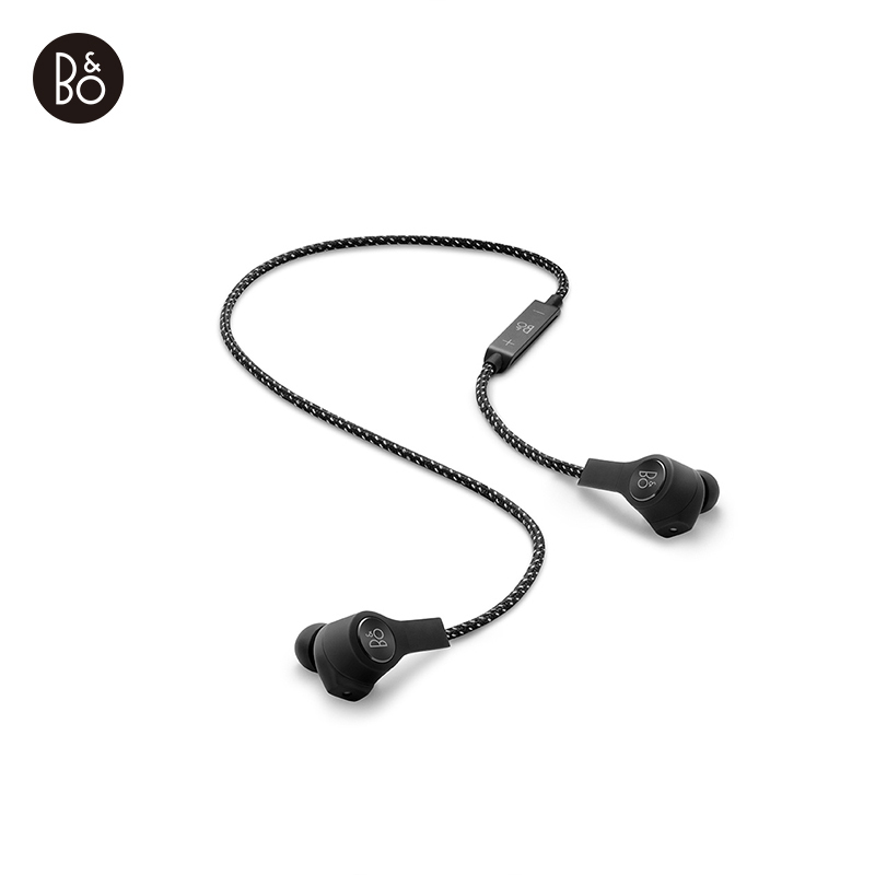 B&O PLAY beoplay H5 入耳式蓝牙无线耳机 磁吸运动耳机 手机游戏耳机 跑步带麦可通话 黑色