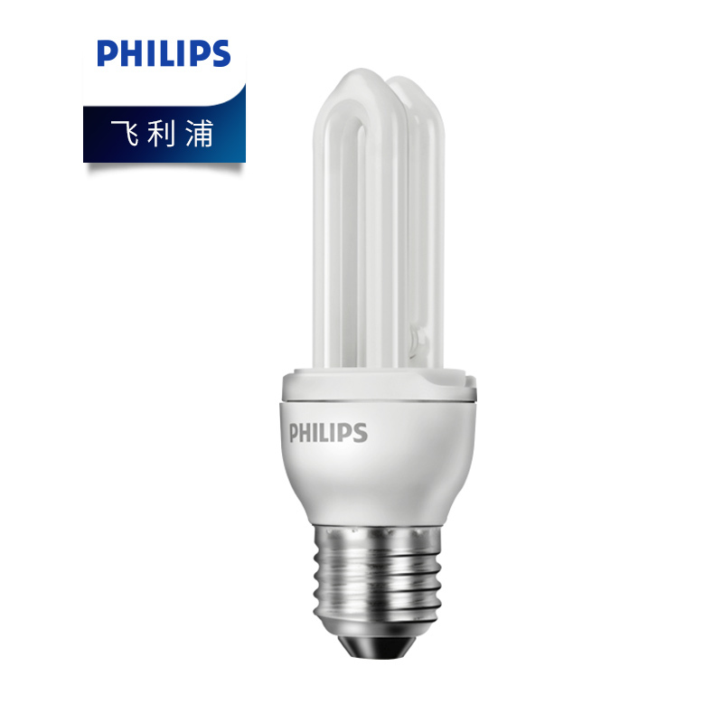 飞利浦标准节能灯非LED灯泡 ES 14W 暖E27（新） （五个装）