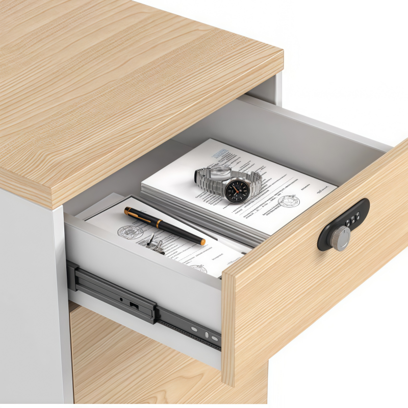 义尊 职员桌 1.4米 张高清大图