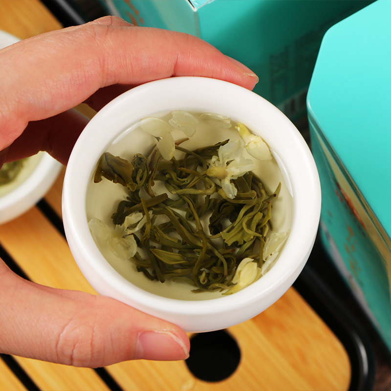 京华茶叶飘雪茉莉花茶特级浓香型100g装茶叶非散装