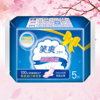 笑爽卫生巾棉柔丝薄日用4包230mm5片组合装