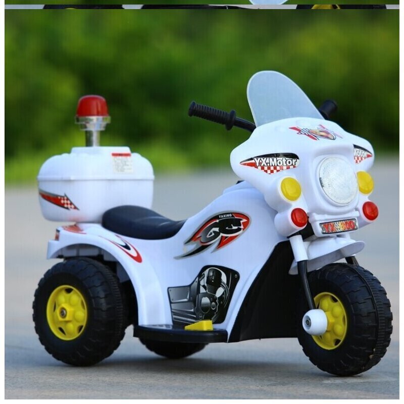 儿童电动摩托车28岁小孩充电男孩宝宝四轮可坐单人玩具汽车音乐哈雷