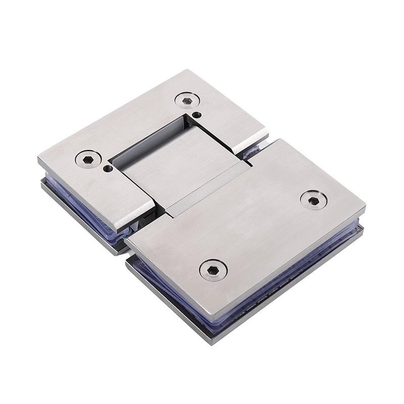 吉迎尚品 液压缓冲玻璃门夹淋浴房合页铰链 90度 个