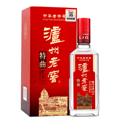 泸州老窖 特曲 52度 375ml单瓶装 浓香型白酒