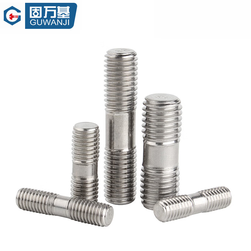 不锈钢双头螺栓|M8*80|M8*80|GB901|固万基|304不锈钢本色/起订量1000/A2-70|高清大图