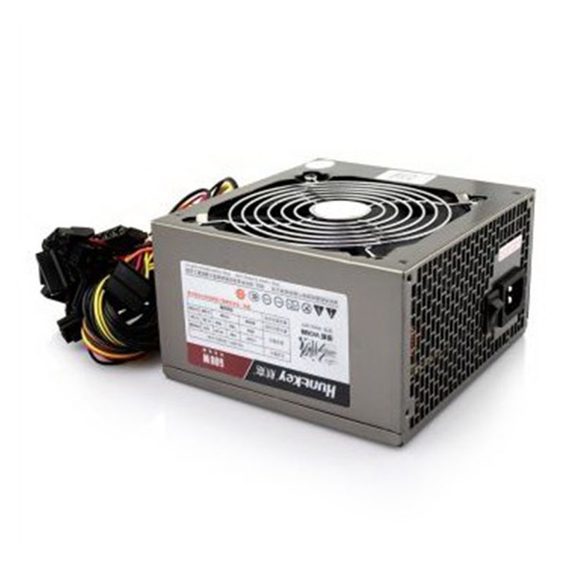 额定500W JUMPER500电源 (80PLUS白牌/单路40A/主动PFC/双管正激/全电压/背部走线)