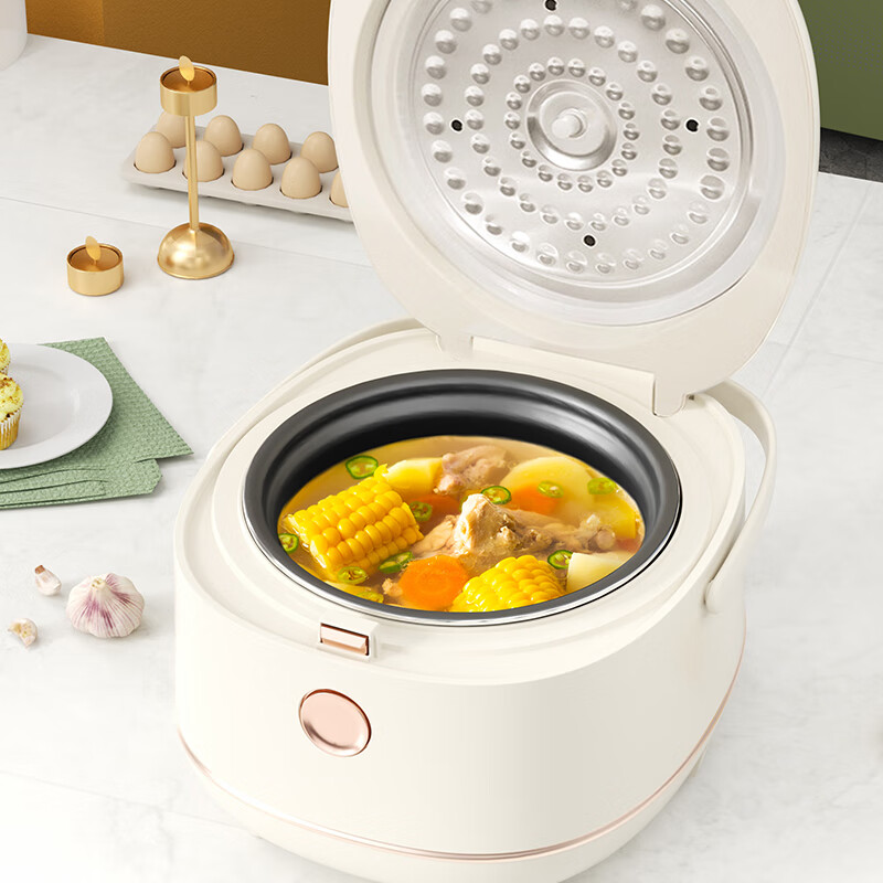 炊大皇(COOKER KING) CDH-FB0531 3L 500W 电饭煲 (计价单位:台) 白色高清大图