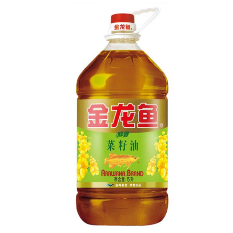 金龙鱼 菜籽油食用油 醇香(纯香)5L/桶