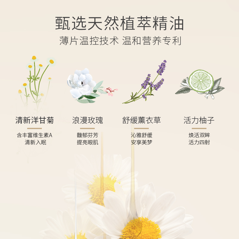 珍视明 蒸汽热敷眼罩 洋甘菊香型 10片/盒高清大图