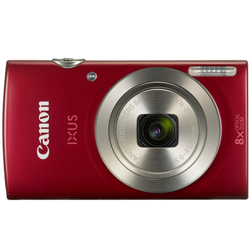 佳能(Canon) IXUS 185 数码相机 便携式卡片机 红色 赠送存储卡、相机包