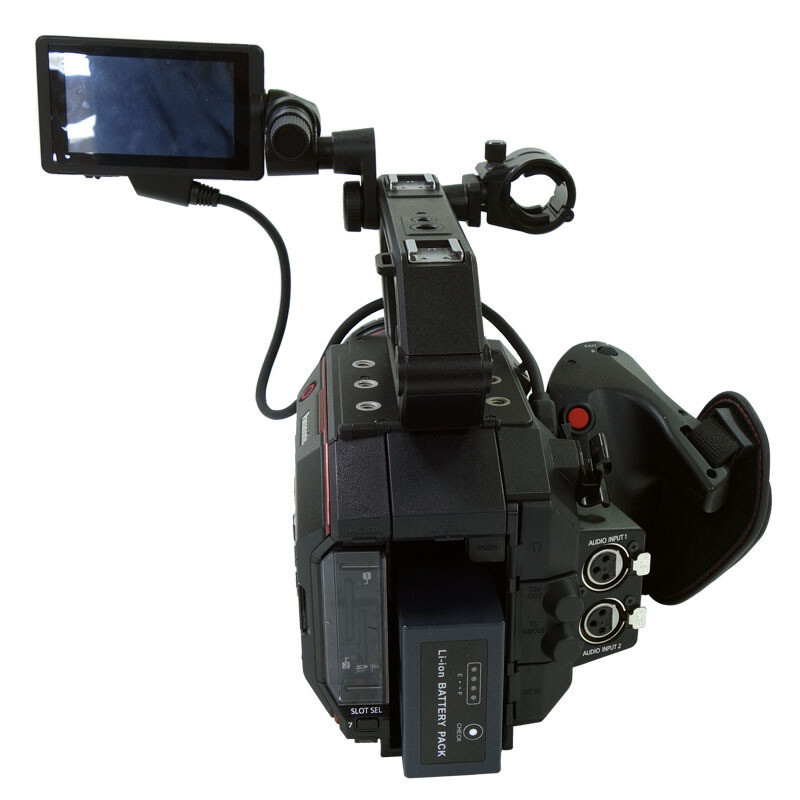 松下(Panasonic)AU-EVA1MC 5.7K super35 高清摄像机数码摄像机 EF卡口800W像素 3.5英寸显示屏