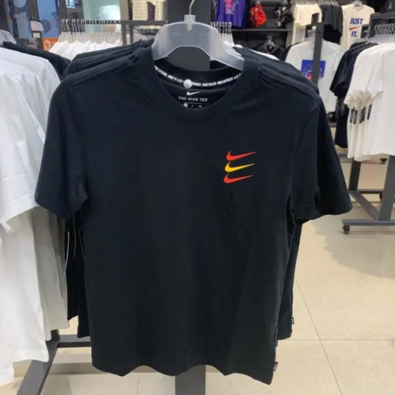 Nike/耐克短袖T恤运动休闲舒适透气针织圆领男装CT8432-010 Z