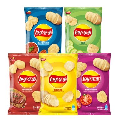 乐事 薯片 40g*3包 番茄味
