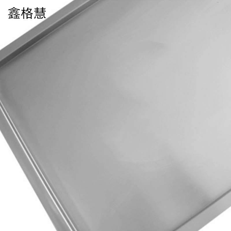 鑫格慧 不锈钢餐车推车收碗车 90*50*87三层 个高清大图