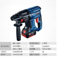 博世(BOSCH)GBH 180-Li 充电式电锤电钻冲击钻 锂电四坑电锤(18V双电版)专业级(单位:台)
