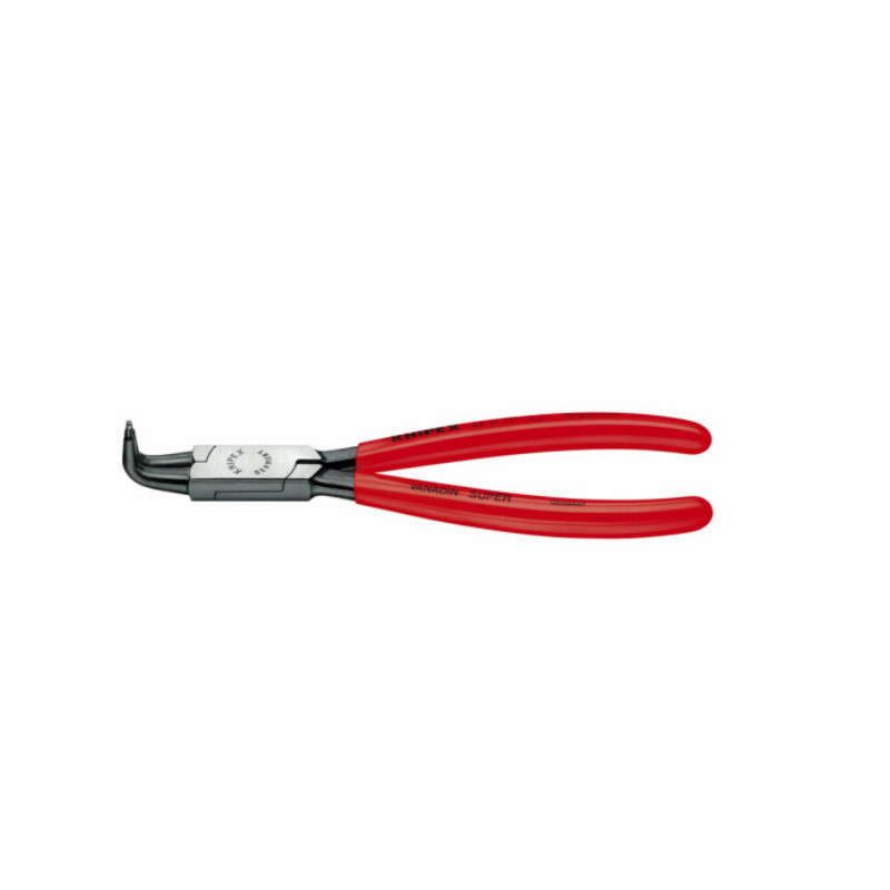 凯尼派克 KNIPEX 44 21 J11内卡簧钳(抛光头,塑料套柄) 5“ 12-25mm