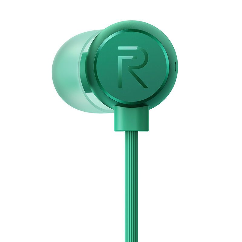 realme真我原耳耳机线控带麦磁吸入耳式耳机苹果荣耀小米通用耳机黑色