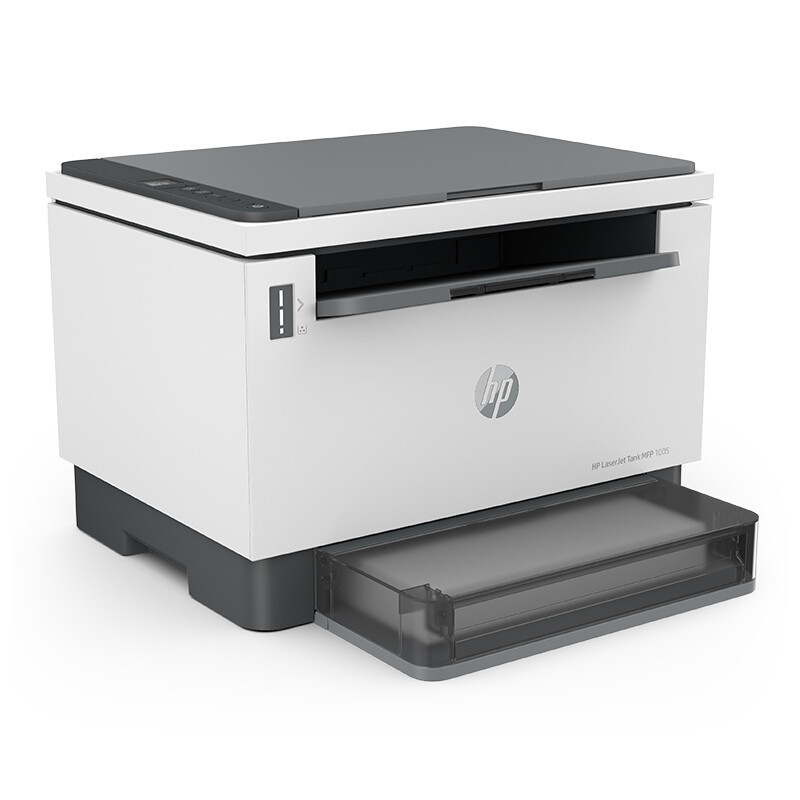 惠普(HP)Laser tank MFP1005 智能闪充激光多功能一体机 打印复印扫描 惠普激光办公打印机一体机 惠普1005打印机 满装5000页容量 套餐三高清大图