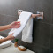 毛巾架免打孔挂毛巾拖鞋架子卫生间置物架墙上挂钩浴室鞋架收纳架 白色+浅粉+浅蓝[3个装] 大号