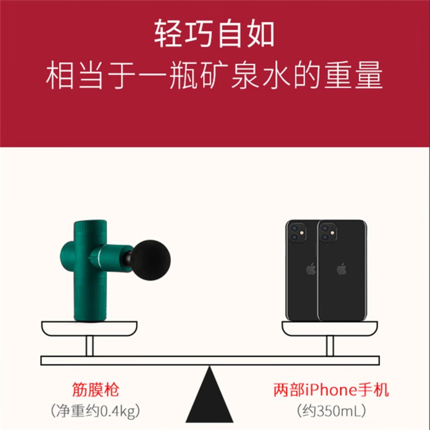 米狗(MEEEGOU)J8口袋筋膜枪绿色高清大图