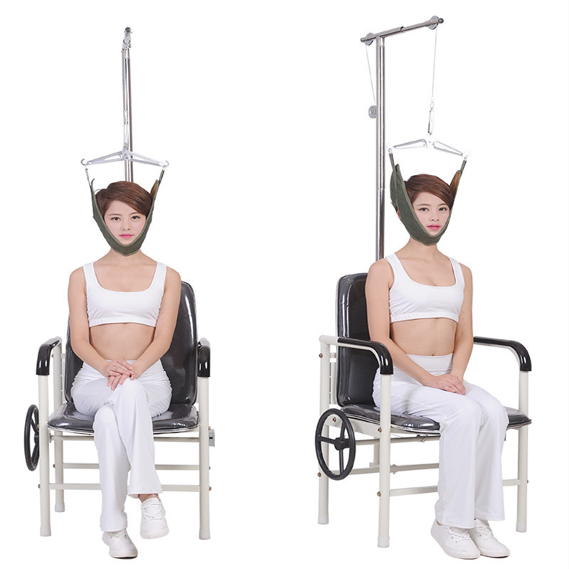 永辉 Yonghui 颈椎牵引器 器械 004 颈椎牵引椅子家用牵引器颈部牵引架吊脖子架固定颈托004型带脖子颈椎 治疗器加厚管 价格图片品牌报价 苏宁易购达邦保健器械专营店