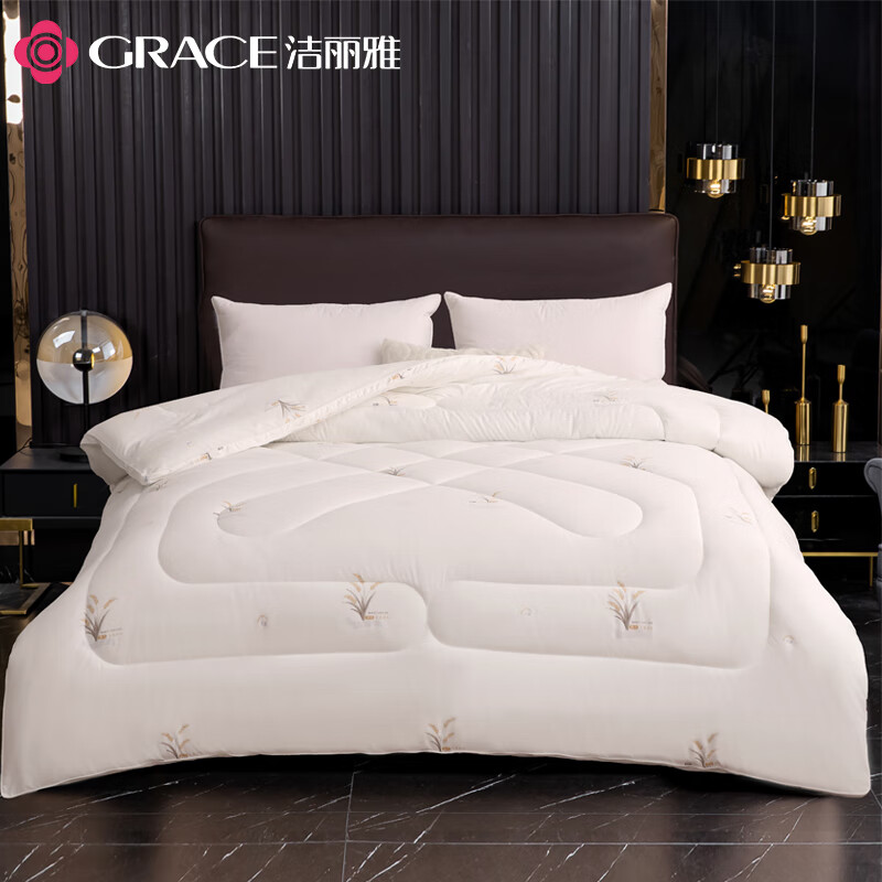 洁丽雅大麦抑菌被JLY- YHE206高清大图