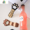 家用啤酒开瓶器个性瓶起子猫爪启瓶器多功能创意磁力冰箱贴 FENGHOU 灰色猫咪