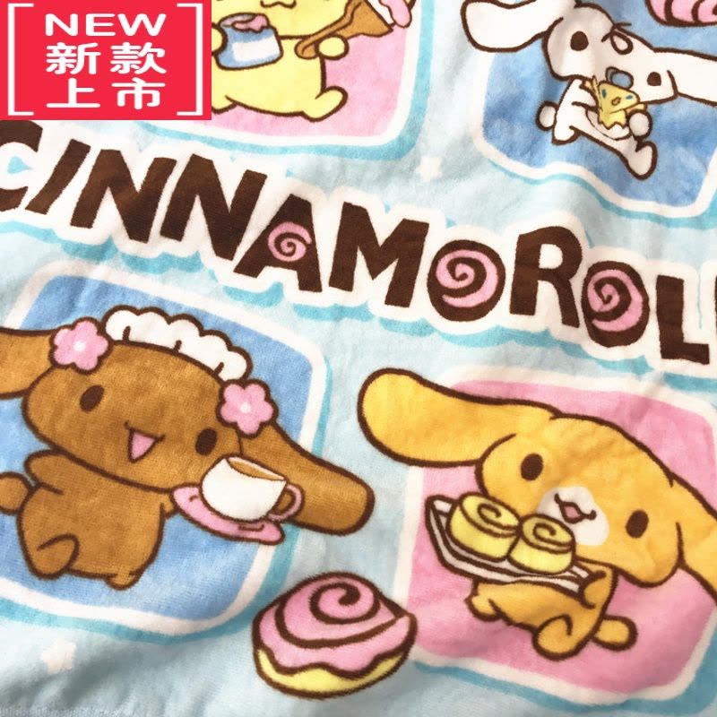 可莉允玉桂G 大耳朵狗卡通儿童浴巾 柔软吸水大毛巾沙滩巾 120*60CM图片