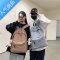 封后书包男大学生 简约日系ins高中初中生运动双肩包中学生电脑背包女学生书包