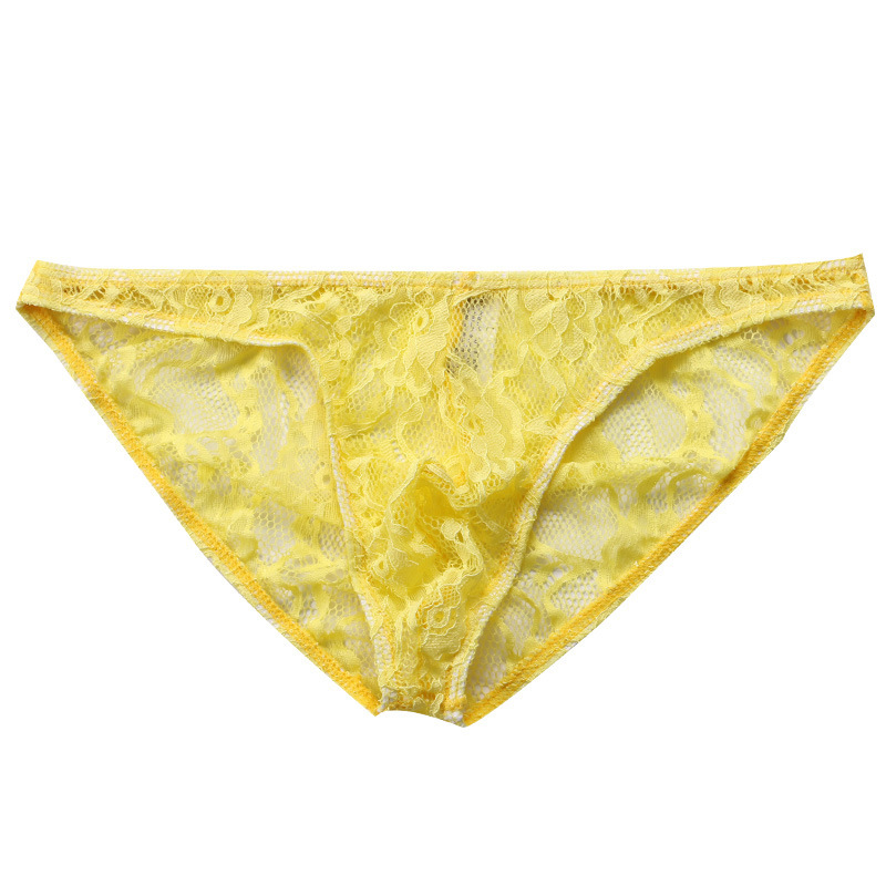 suntek内裤男速干透气蕾丝内裤夏季薄款内裤男士低腰性感三角裤头