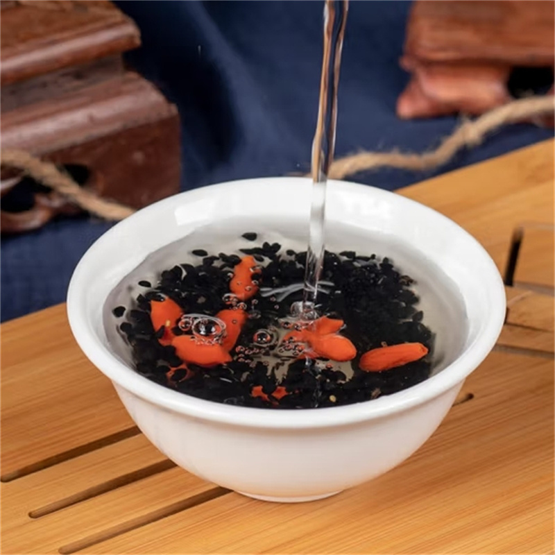 韭菜籽正品新货韭菜子男性泡酒泡茶另售锁阳炒熟韭菜籽韭菜籽粉高清大图