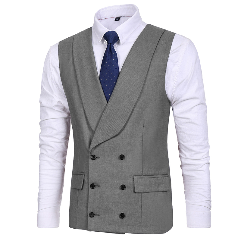 suntek男式西装马甲韩版背心伴郎男装礼服休闲商务职业装正装西装马甲