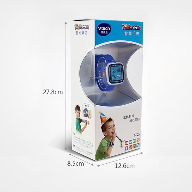 伟易达(Vtech) KIDIZOOM手表-加菲橙 拍照录像录音游戏儿童手表 80-115768
