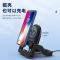 立式无线充电底座支架苹果X无线充电器iPhone8/XS/11/12pro无线充 [典雅黑-10W]带支架(可拆卸)