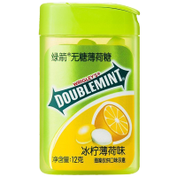 绿箭 糖果 无糖薄荷糖 冰柠薄荷味20粒(清新口气)