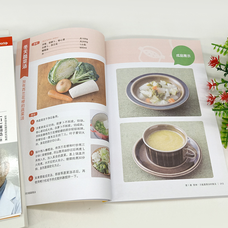 [醉染正版]正版 蔬菜汤 前田浩著 中医养生健身与保健食谱蔬菜汤的作用蔬菜汤的种类功效以及制作食用和保存方法高清大图