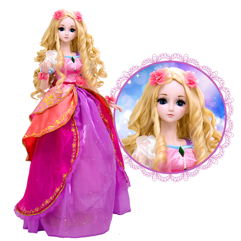 叶罗丽娃娃精灵梦卡通公主夜萝莉仙子diy梦幻套装改装女孩换装玩具灵