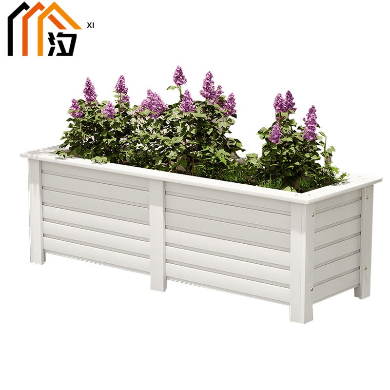 汐户外花箱白色个高清大图