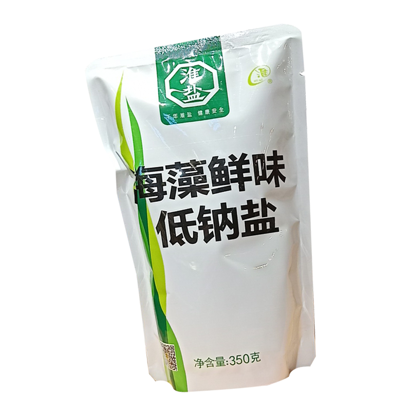海藻鲜味低钠盐350g/袋