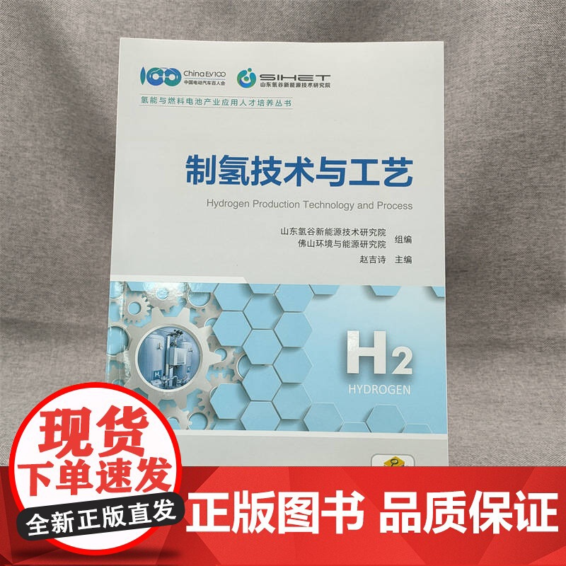 正版 制氢技术与工艺 山东氢谷新能源技术研究院 佛山环境与能源研究院 9787111742142 机械工业出版社高清大图