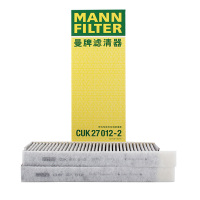 曼牌(MANN)活性炭空调滤CUK27012-2适配17-20款天逸C5/17-20款标致4008/17-19款5008