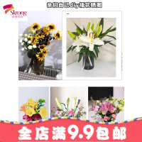 北欧插花富贵竹花瓶透明水培玻璃瓶家居客厅桌面装饰现代简约摆件