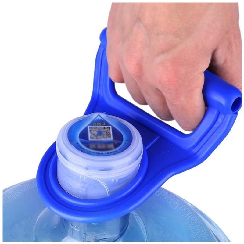 提纯水上楼桶装水提水器净水桶水拎水矿泉提手把提手居家日用套装-桶装水提手-弯把款蓝色高清大图
