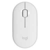 罗技(Logitech) Pebble鹅卵石无线蓝牙鼠标(米白色)